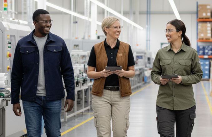 Mitarbeiter ohne Corporate Ware